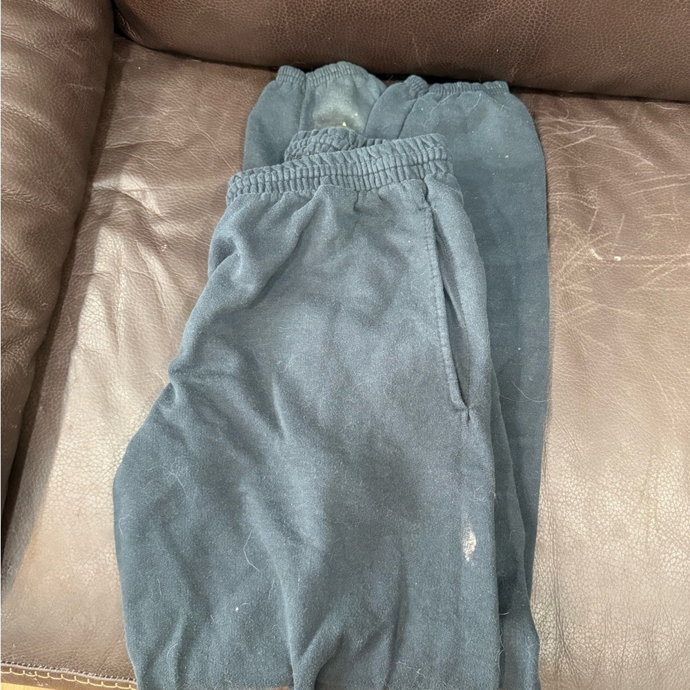 Aeropostale Black and Gray Track Pants